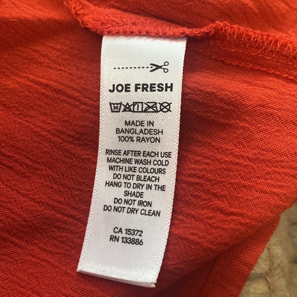 Joe Fresh Tied Crop Top NWT - Picture 5 of 5